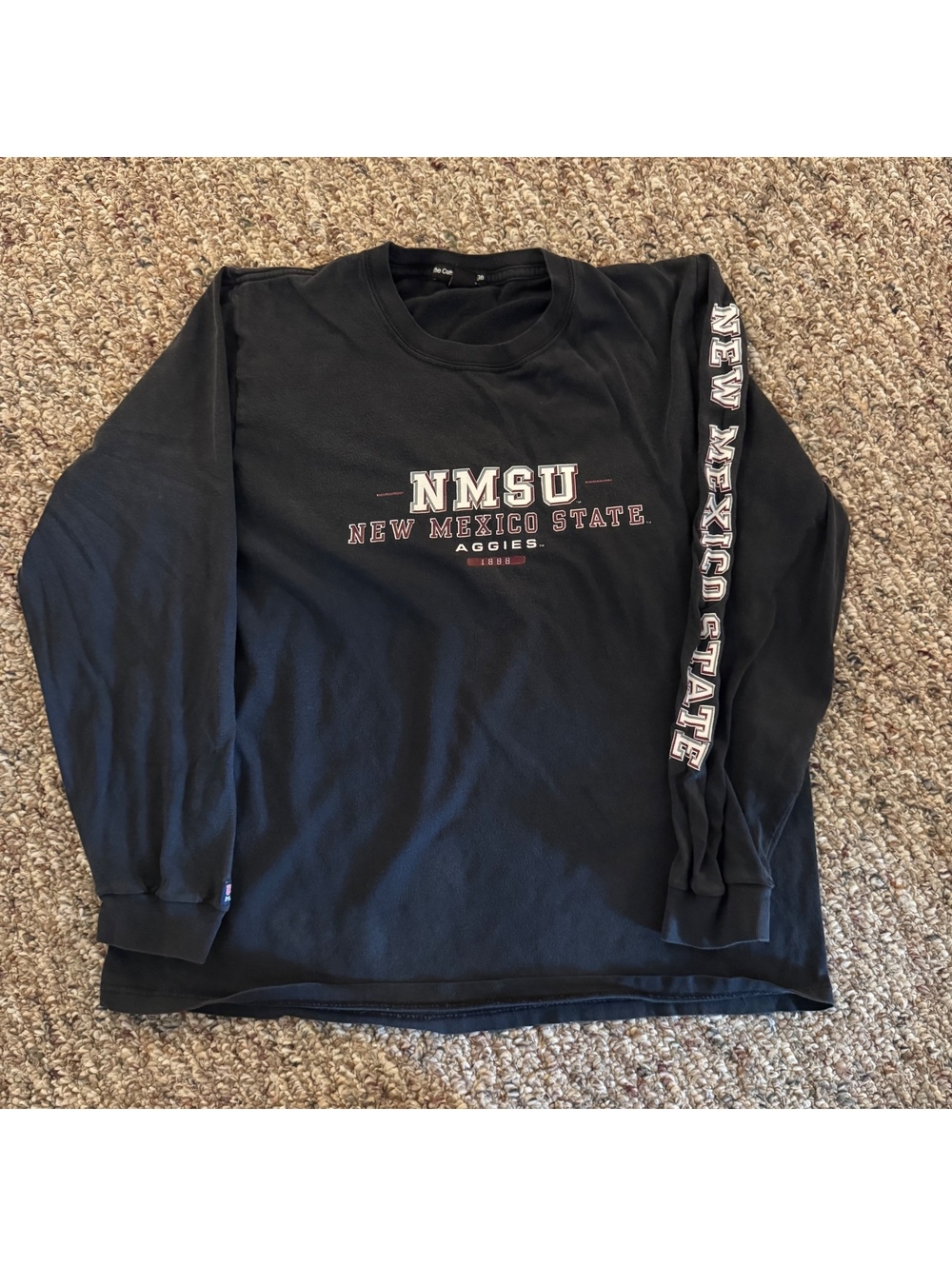 New Mexico State University Aggies Long Sleeve Graphic T-Shirt Size Medium